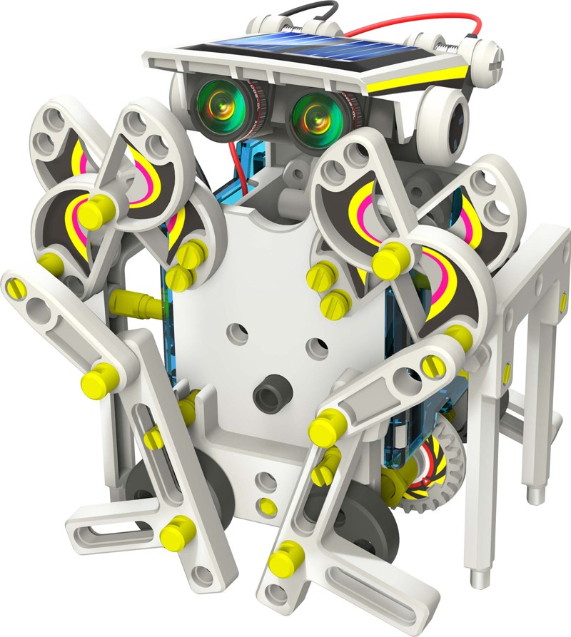 14 in 1 Educational Solar Robot Kit - ScientificsOnline.com